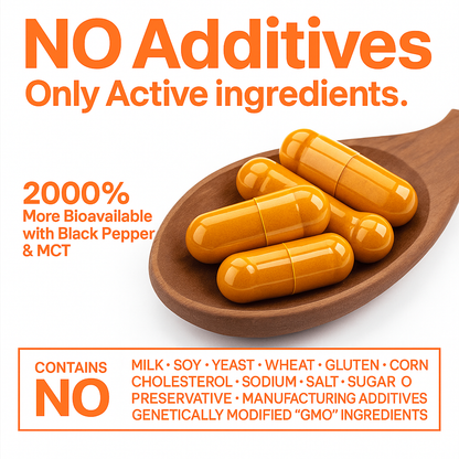 Natural Compound Curcumin Capsules